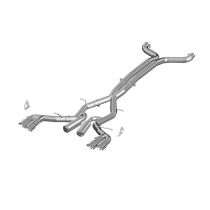 2016-2024 Camaro 6.2L 6-vxl 3'' Catback Sportavgassystem 4st Utblås AL MBRP